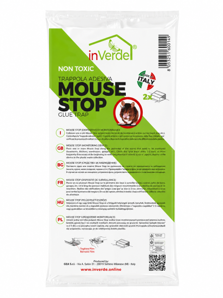 🐭 مصيدة لاصقة للفئران – Mouse Stop